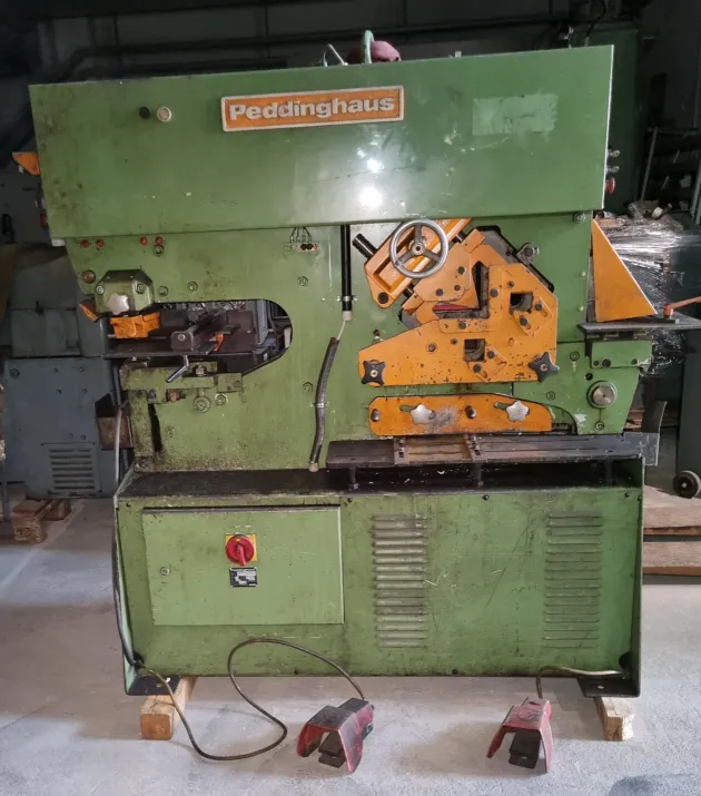 Peddinghaus Peddimaster 60/100 Profilstahlschere kombiniert Bild 1