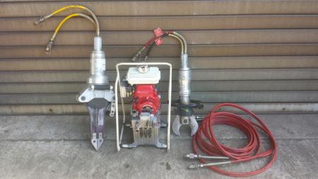 Hydraulische Rettungsschere Kabelschere